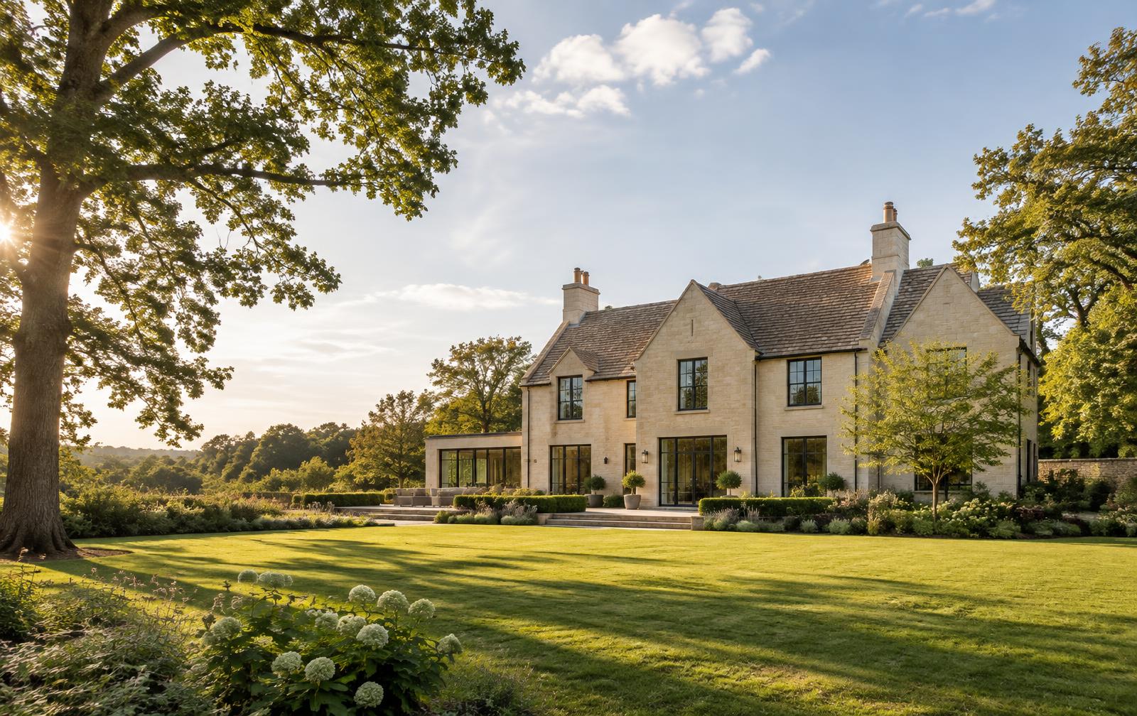 Contemporary countryside home in the UK